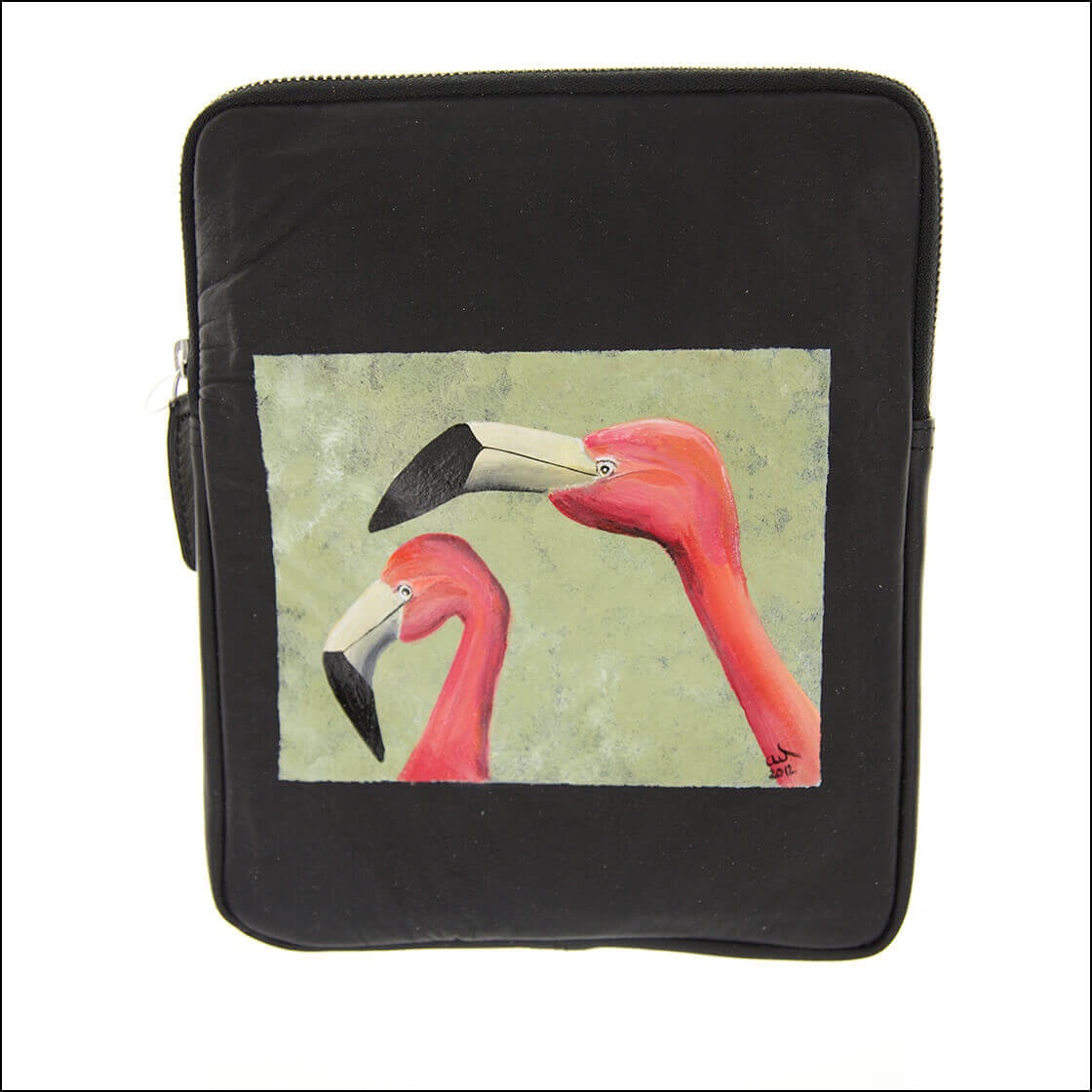 pair of flamingos